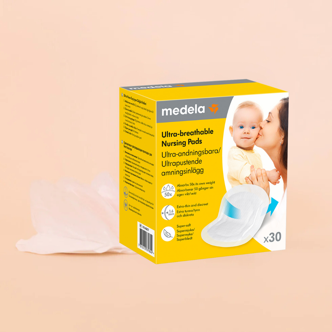 Compresas absorbentes para lactancia, paquete de 30